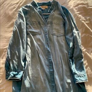 Cloth and Stone Jean dress. Size M. Worn once